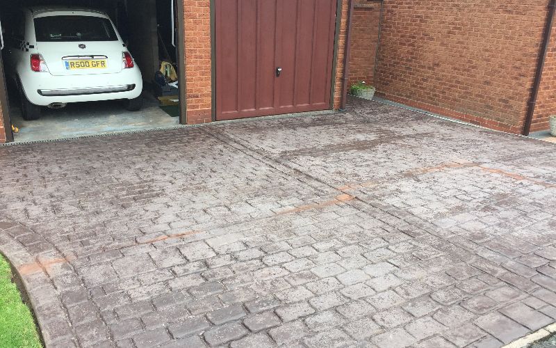 Imprinted Concrete Cleaning & Sealing Worcester, Worcestershire