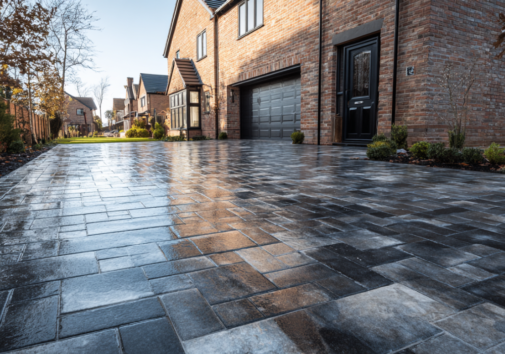 block paving driveway sealing in worcestershire