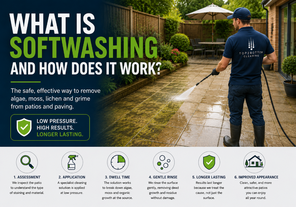 What Is Softwashing And How Does It Work?
